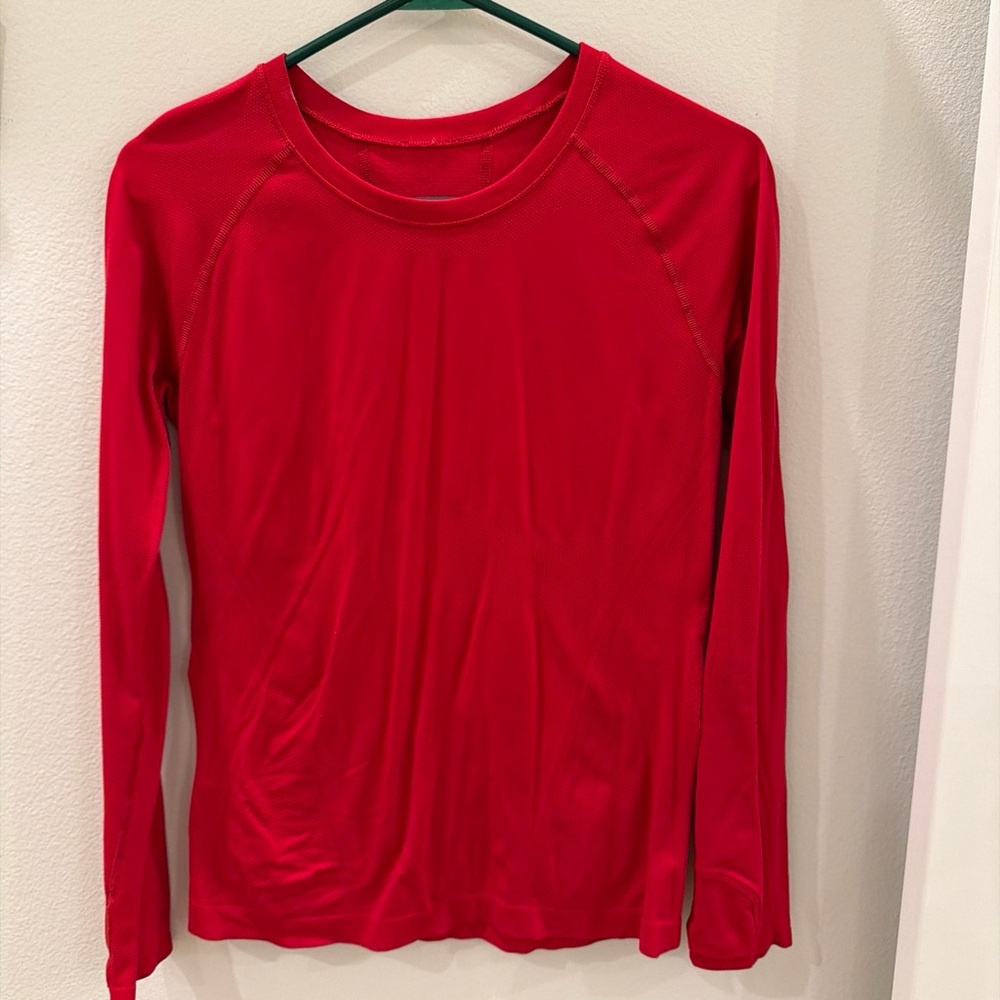 Red Athleta Top